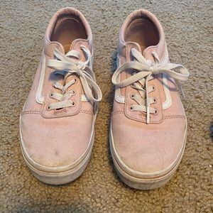 Pink Vans Old Skool Shoes